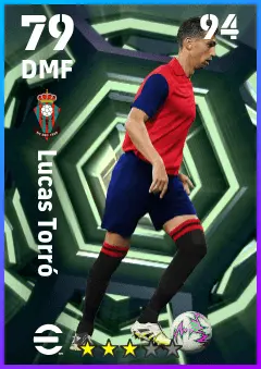 Lucas Torro eFootball 2026 player card — 79 OVR DMF