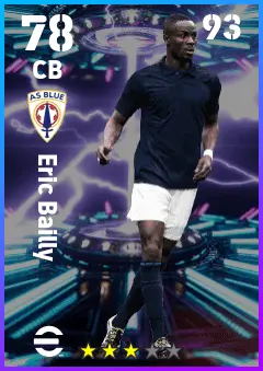 Eric Bailly eFootball 2026 player card — 78 OVR CB