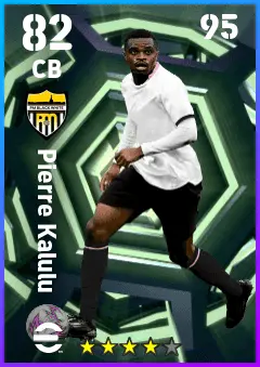 Pierre Kalulu eFootball 2026 player card — 82 OVR CB