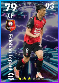 Esteban Lepaul eFootball 2026 player card — 79 OVR CF