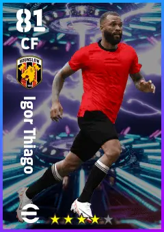 Igor Thiago eFootball 2026 player card — 81 OVR CF