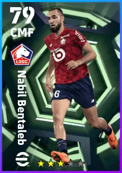 Nabil Bentaleb eFootball 2026 player card — 79 OVR CMF