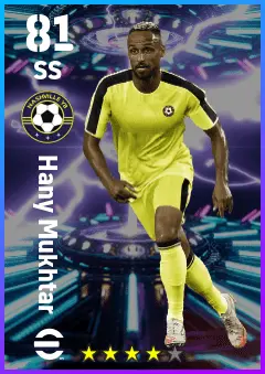 Hany Mukhtar eFootball 2026 player card — 81 OVR SS