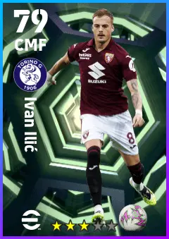 Ivan Ilic eFootball 2026 player card — 79 OVR CMF