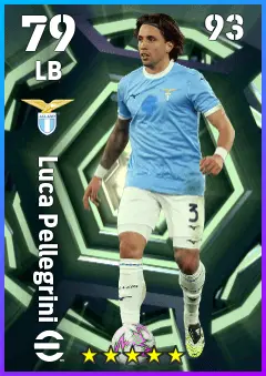 Luca Pellegrini eFootball 2026 player card — 79 OVR LB