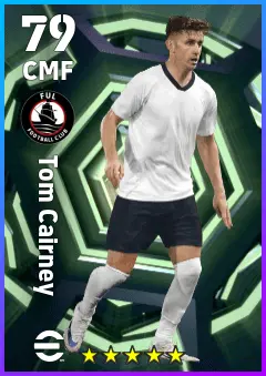 Tom Cairney eFootball 2026 player card — 79 OVR CMF