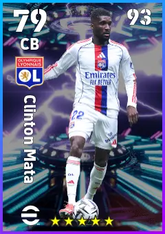 Clinton Mata eFootball 2026 player card — 79 OVR CB
