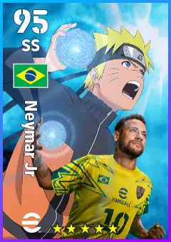 Neymar Jr eFootball 2026 player card — 95 OVR SS