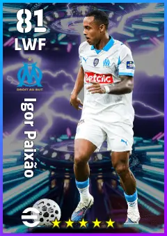 Igor Paixao eFootball 2026 player card — 81 OVR LWF