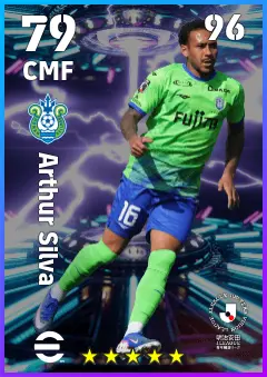 Arthur Silva eFootball 2026 player card — 79 OVR CMF