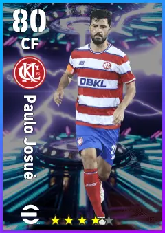 Paulo Josue eFootball 2026 player card — 80 OVR CF