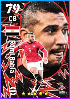 Rami Rabia eFootball 2026 player card — 79 OVR CB