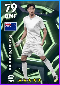 Marko Stamenic eFootball 2026 player card — 79 OVR DMF