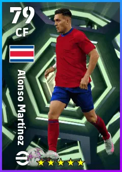 Alonso Martinez eFootball 2026 player card — 79 OVR CF