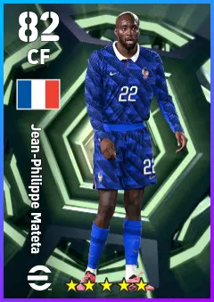 Jean-Philippe Mateta eFootball 2026 player card — 82 OVR CF