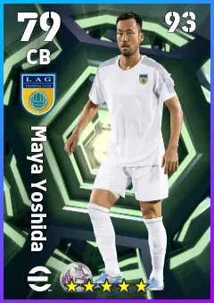 Maya Yoshida eFootball 2026 player card — 79 OVR CB