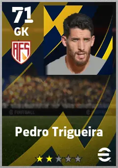 Pedro Trigueira eFootball 2026 player card — 71 OVR GK