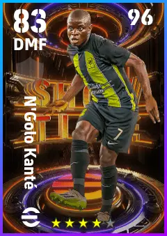 N Golo Kante eFootball 2026 player card — 83 OVR DMF