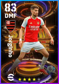Jorginho eFootball 2026 player card — 83 OVR DMF