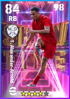 T. Alexander-Arnold eFootball 2026 player card — 84 OVR RB