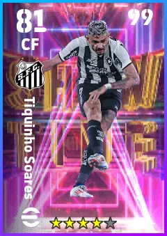 Tiquinho Soares eFootball 2026 player card — 81 OVR CF