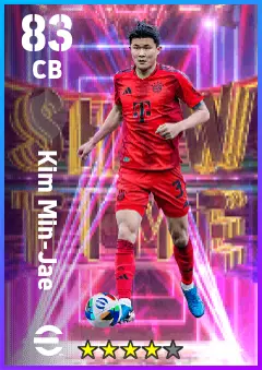 Kim Min-Jae eFootball 2026 player card — 83 OVR CB