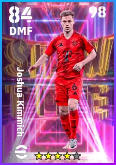 Joshua Kimmich eFootball 2026 player card — 84 OVR DMF