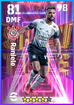 Raniele eFootball 2026 player card — 81 OVR DMF