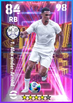 T. Alexander-Arnold eFootball 2026 player card — 84 OVR RB