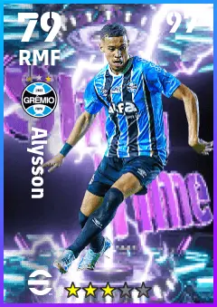 Alysson eFootball 2026 player card — 79 OVR RMF