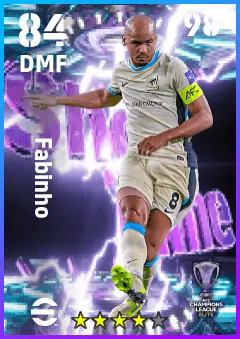 Fabinho eFootball 2026 player card — 84 OVR DMF