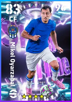 Mikel Oyarzabal eFootball 2026 player card — 83 OVR CF