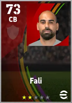 Fali eFootball 2026 player card — 69 OVR CB