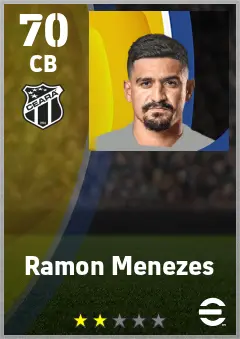 Ramon Menezes eFootball 2026 player card — 70 OVR CB