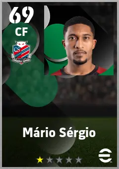Mario Sergio eFootball 2026 player card — 69 OVR CF
