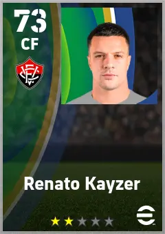 Renato Kayzer eFootball 2026 player card — 73 OVR CF