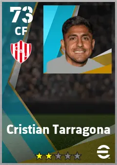 Cristian Tarragona eFootball 2026 player card — 73 OVR CF