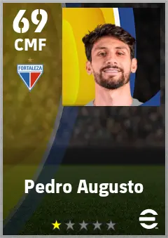 Pedro Augusto eFootball 2026 player card — 69 OVR CMF