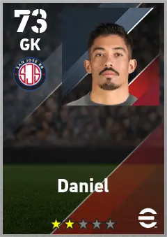 Daniel eFootball 2026 player card — 73 OVR GK