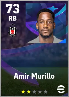 Amir Murillo eFootball 2026 player card — 73 OVR RB
