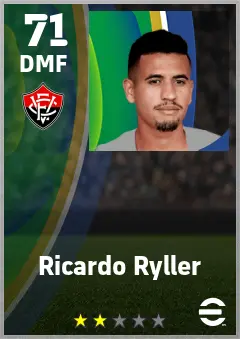 Ricardo Ryller eFootball 2026 player card — 71 OVR DMF
