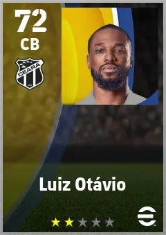 Luiz Otavio eFootball 2026 player card — 72 OVR CB