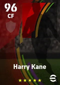 Harry Kane eFootball 2026 player card — 96 OVR CF