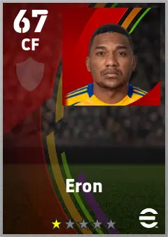 Eron eFootball 2026 player card — 67 OVR CF