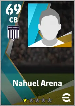 Nahuel Arena eFootball 2026 player card — 69 OVR CB
