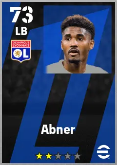 Abner eFootball 2026 player card — 73 OVR LB