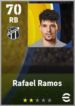 Rafael Ramos eFootball 2026 player card — 70 OVR RB