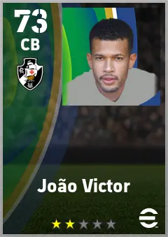 Joao Victor eFootball 2026 player card — 73 OVR CB