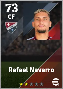 Rafael Navarro eFootball 2026 player card — 73 OVR CF