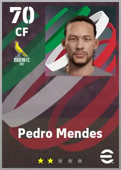 Pedro Mendes eFootball 2026 player card — 70 OVR CF